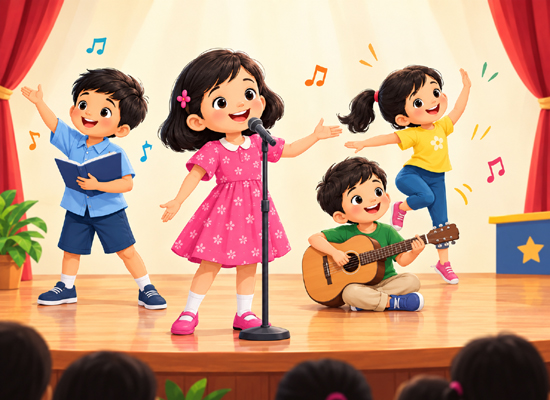 Oratory Skills training at RollyPolly Kids, Calicut